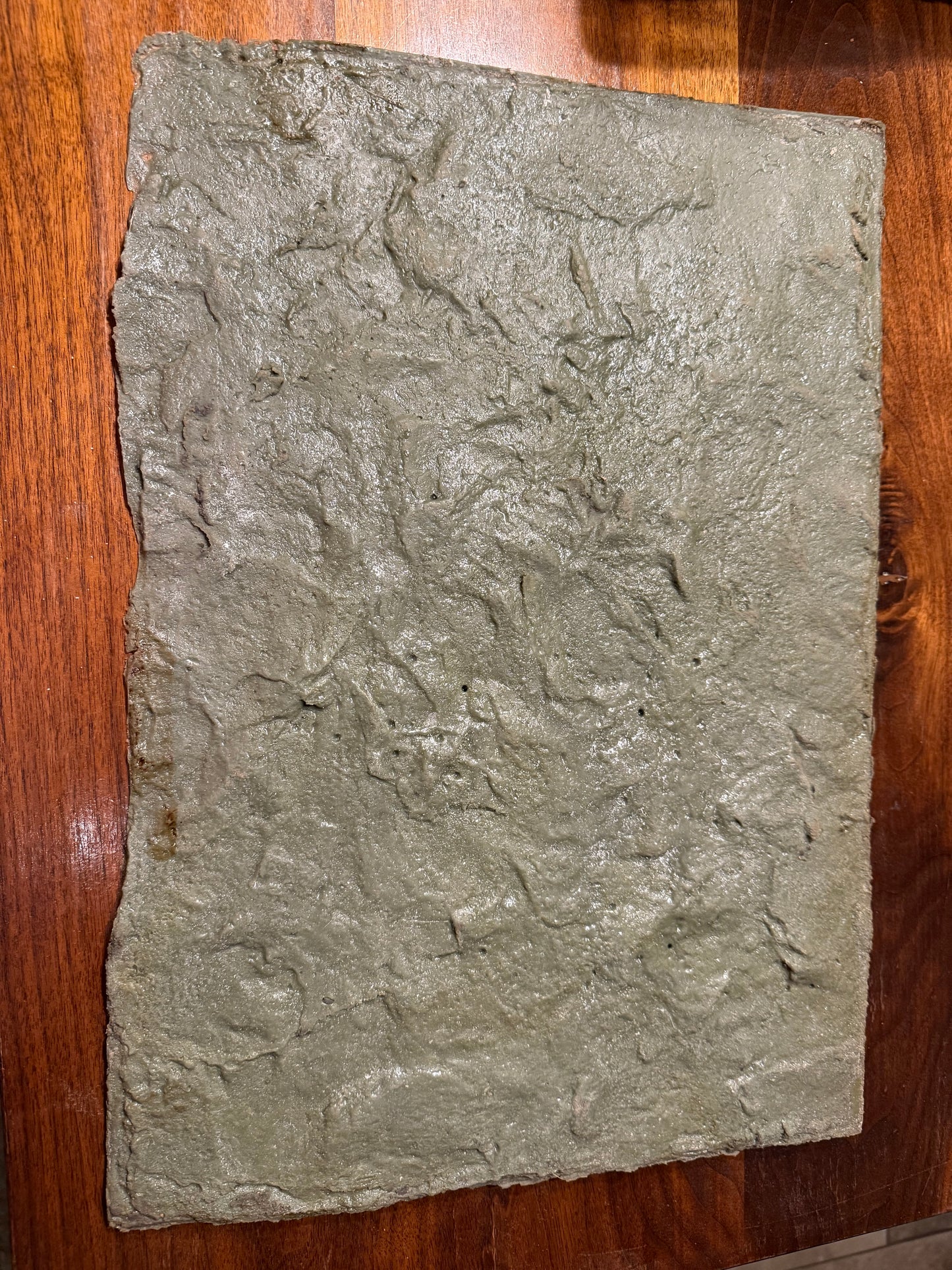 Oklahoma slate concrete stamp mat