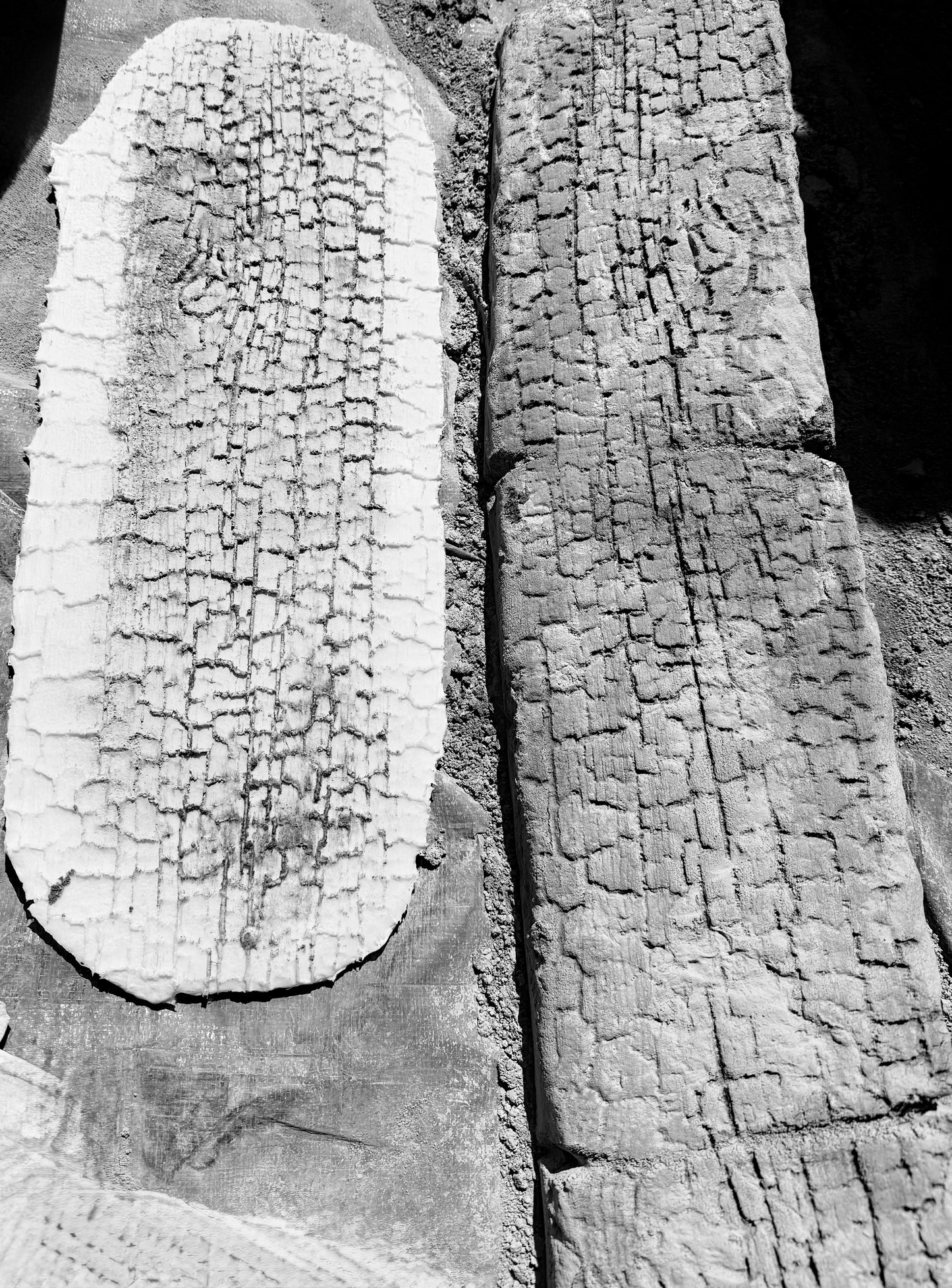 Smoke Trail Timber concrete stamp