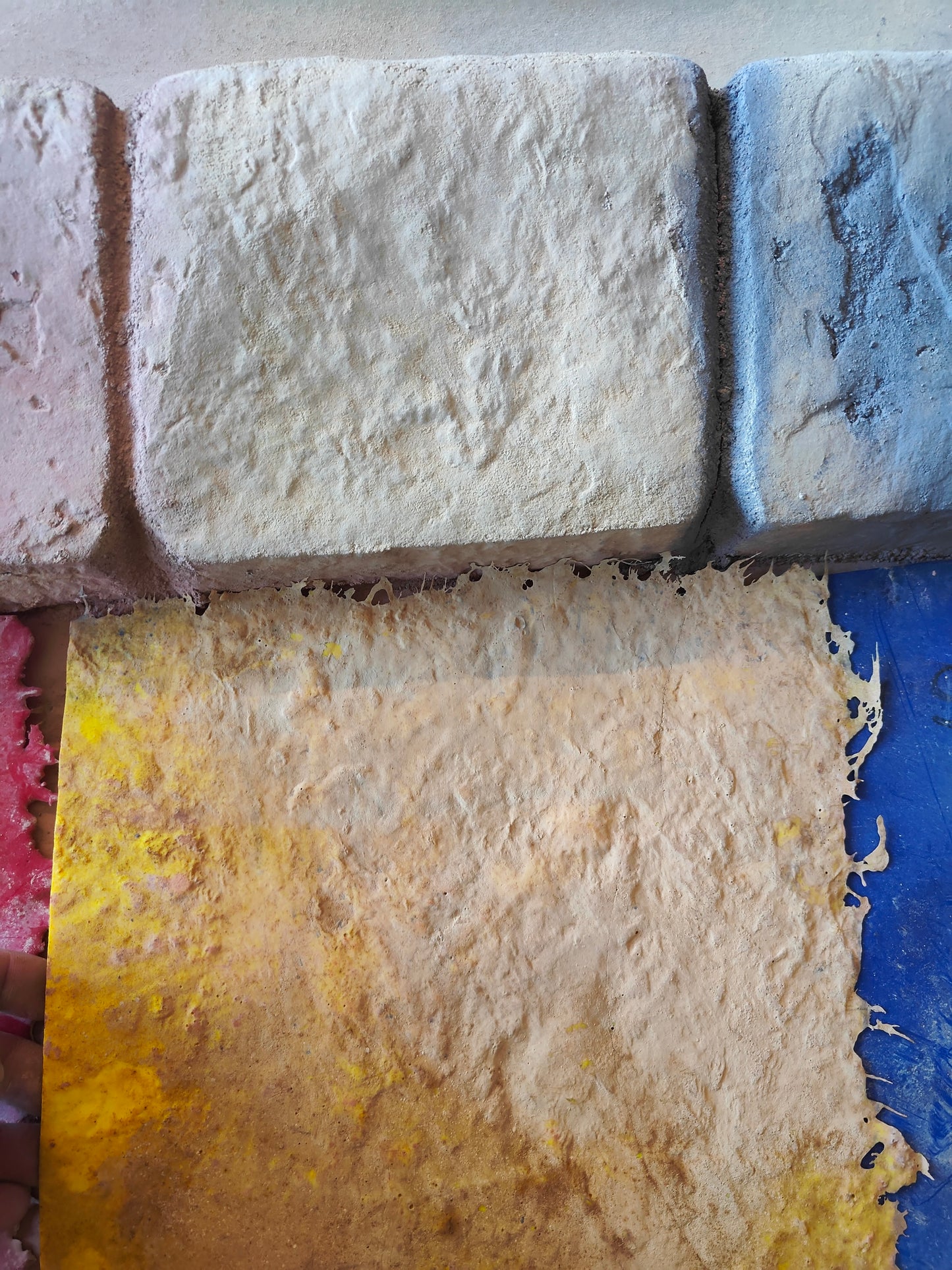 Landscape curbing floppy mats