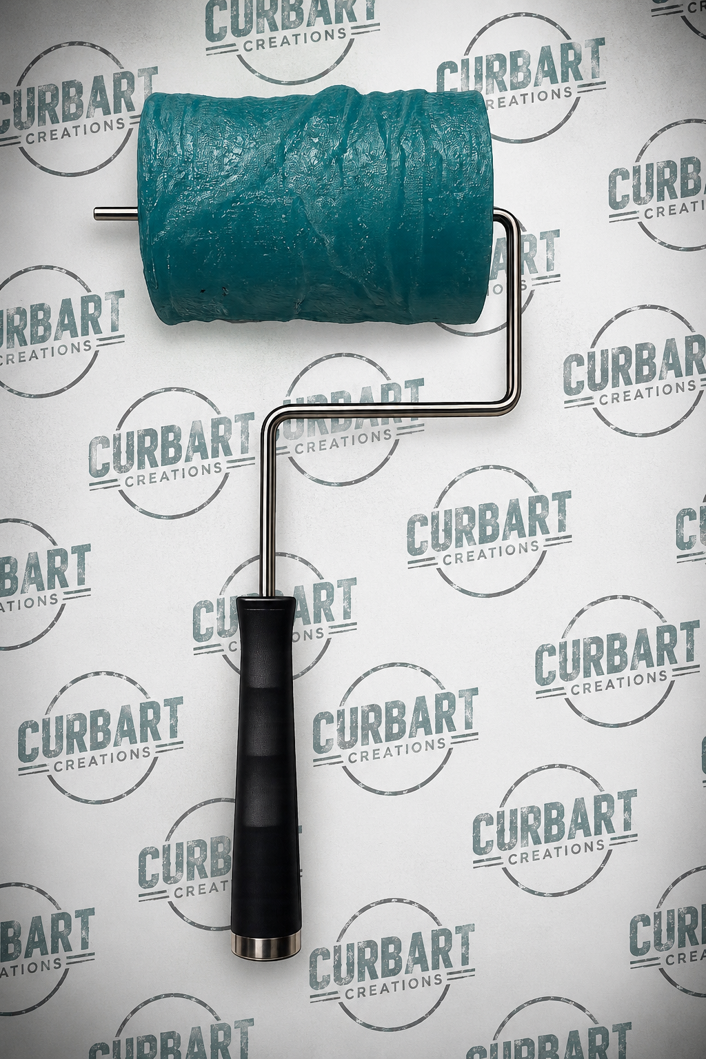 Spanish landscape curbing roller
