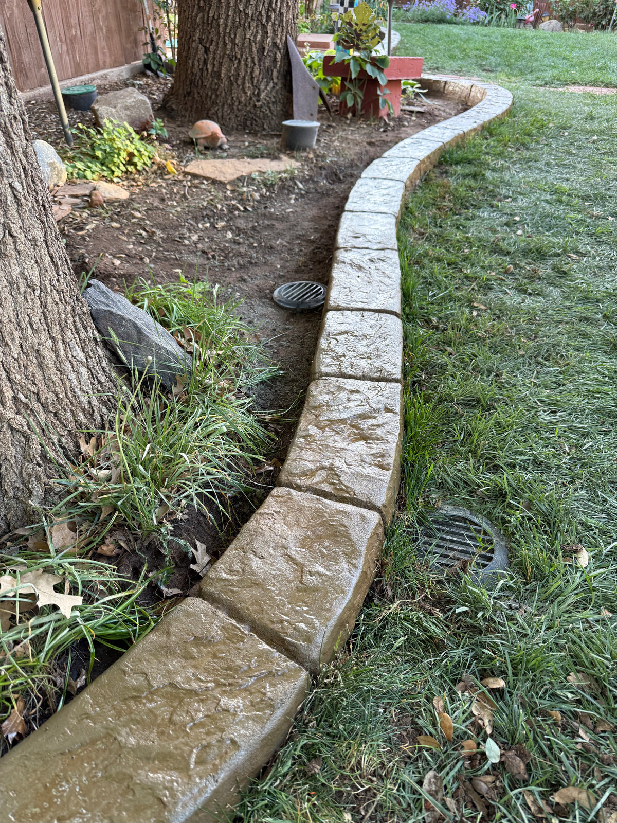 Canyon Face Slate Curbing Stamp