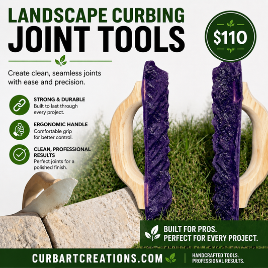 The StoneLine Slayer – Ultimate Grout & Joint Tool Set for Curbing Pros