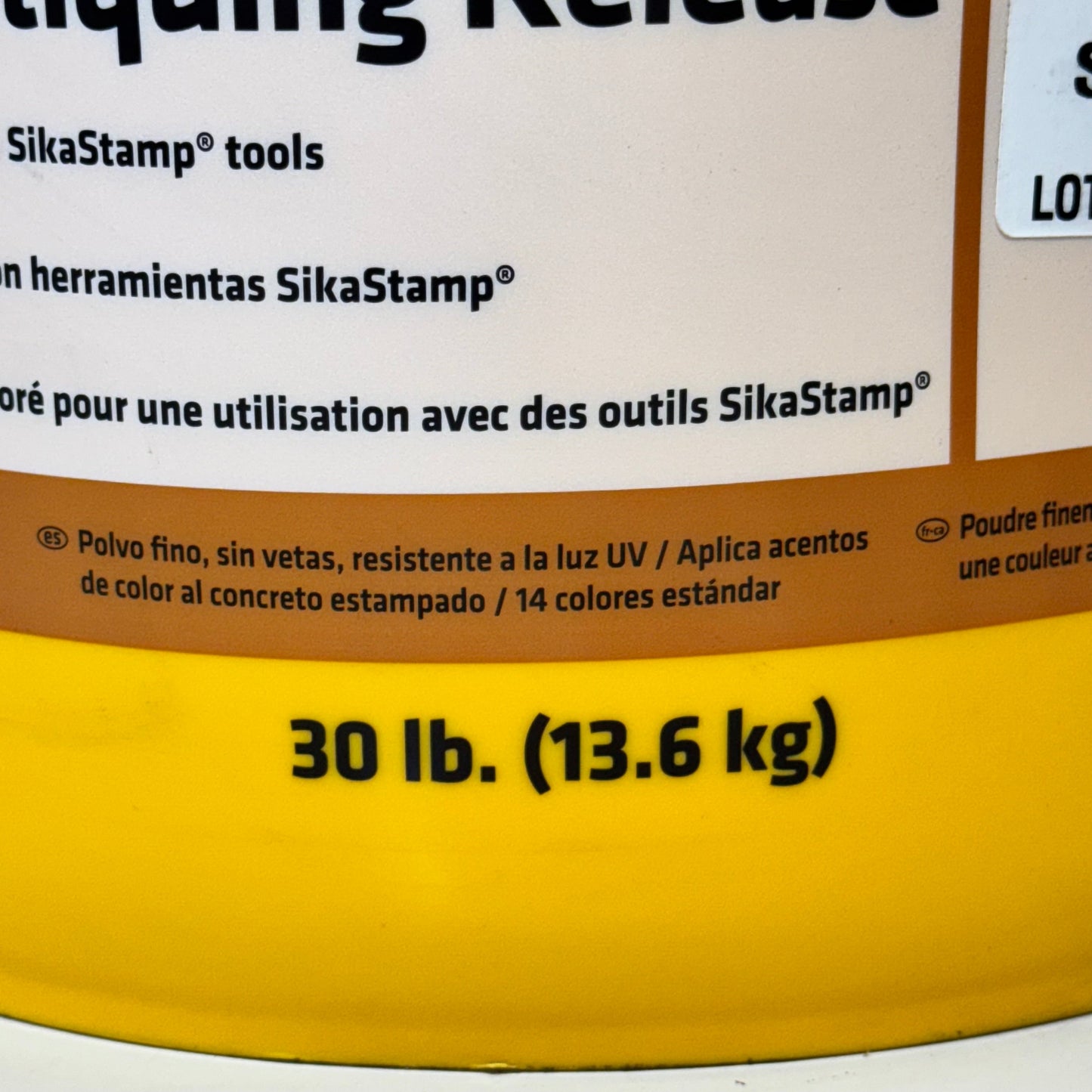 SIKACOLOR Antiquing Concrete Release 30 lbs SGR23 Smoke