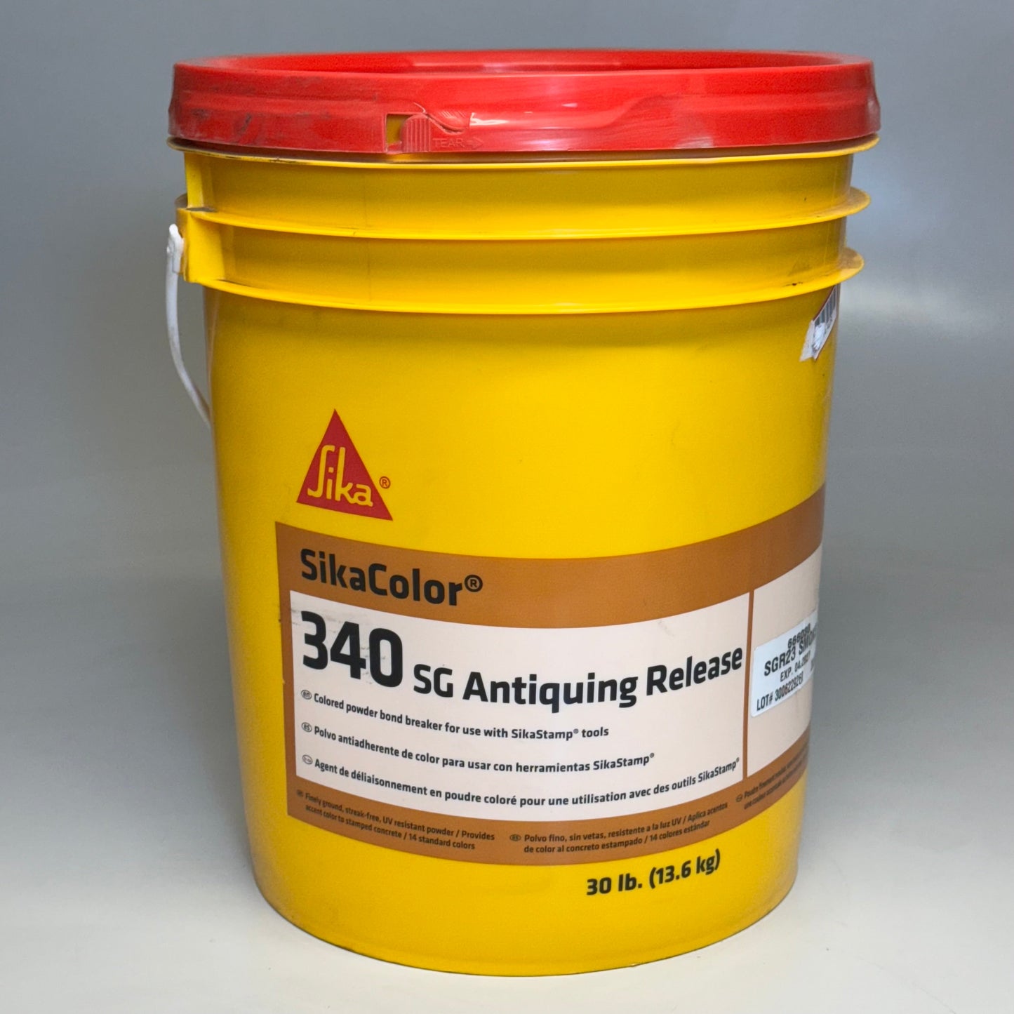 SIKACOLOR Antiquing Concrete Release 30 lbs SGR23 Smoke