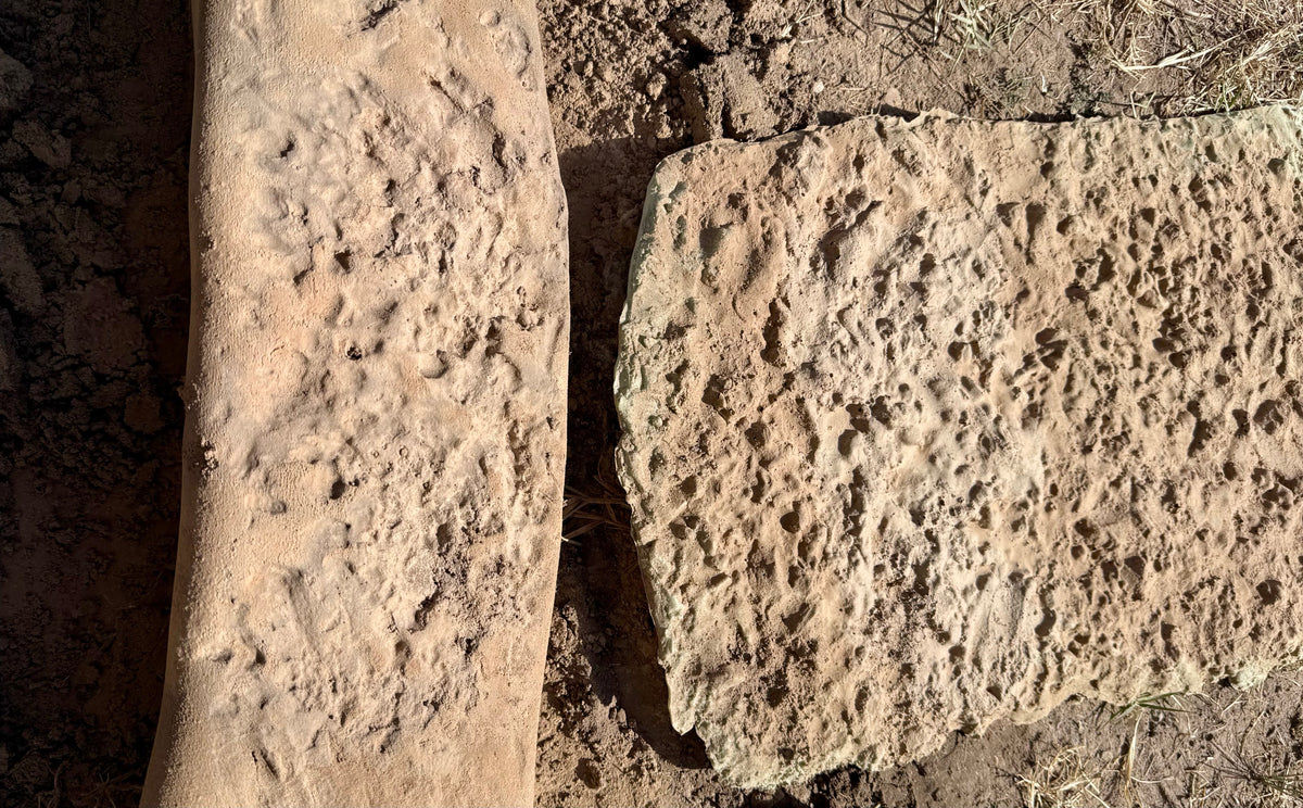 Basalt Rough Finish Rough Stone Extreme Texture Skin - Realistic Stone Finish for Curbing ...