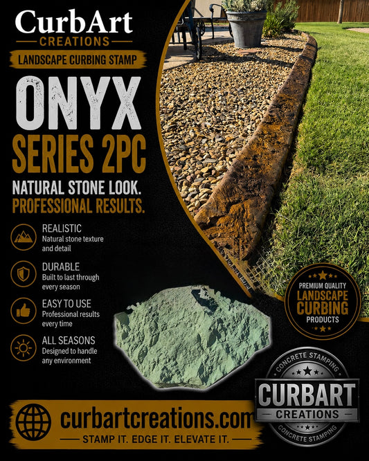 Onyx Series 2pc Curbing Stamps