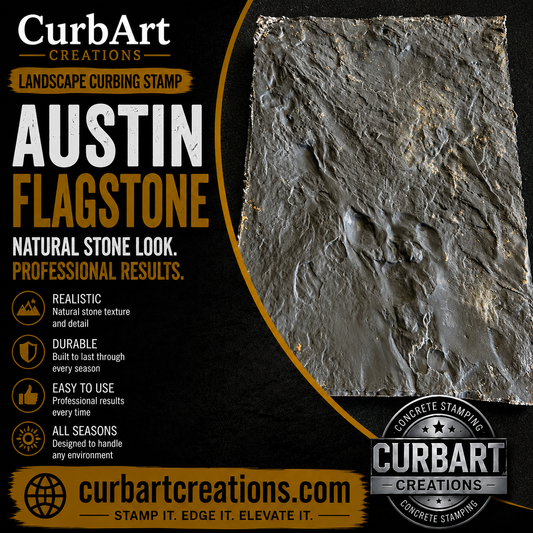 Austin Flagstone concrete stamp