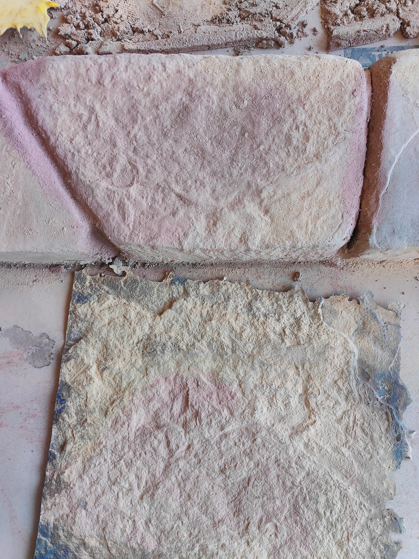 floppy mat concrete stamp sample